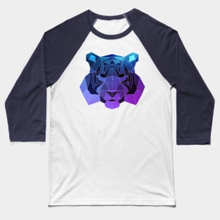 Galaxy Tiger Geometric Animal Baseball T-Shirt